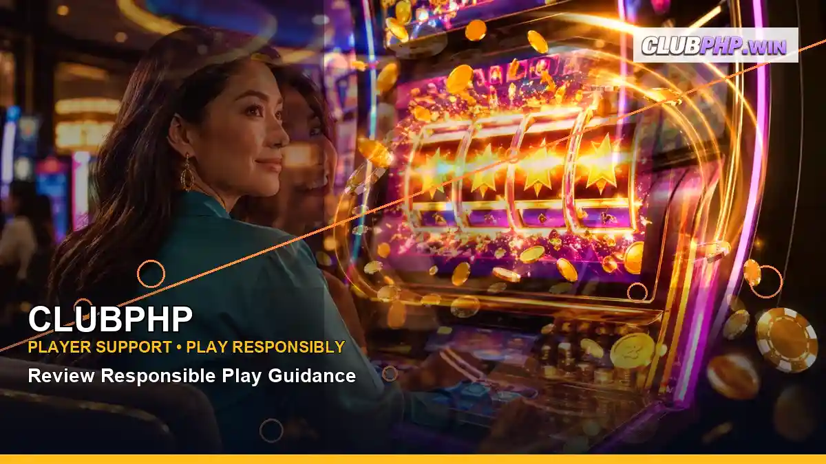 CLUBPHP high-energy casino cashback rewards in a left-diagonal layout for Philippine players