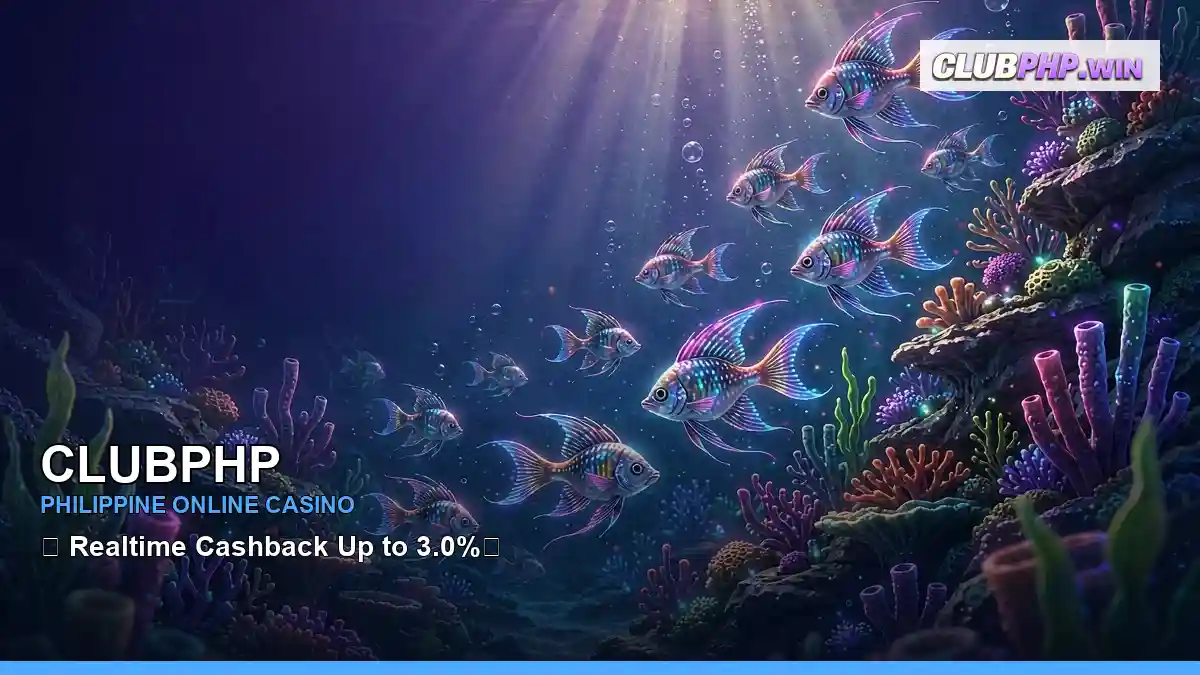 CLUBPHP fish school casino fishing games highlighting mobile-friendly casino play