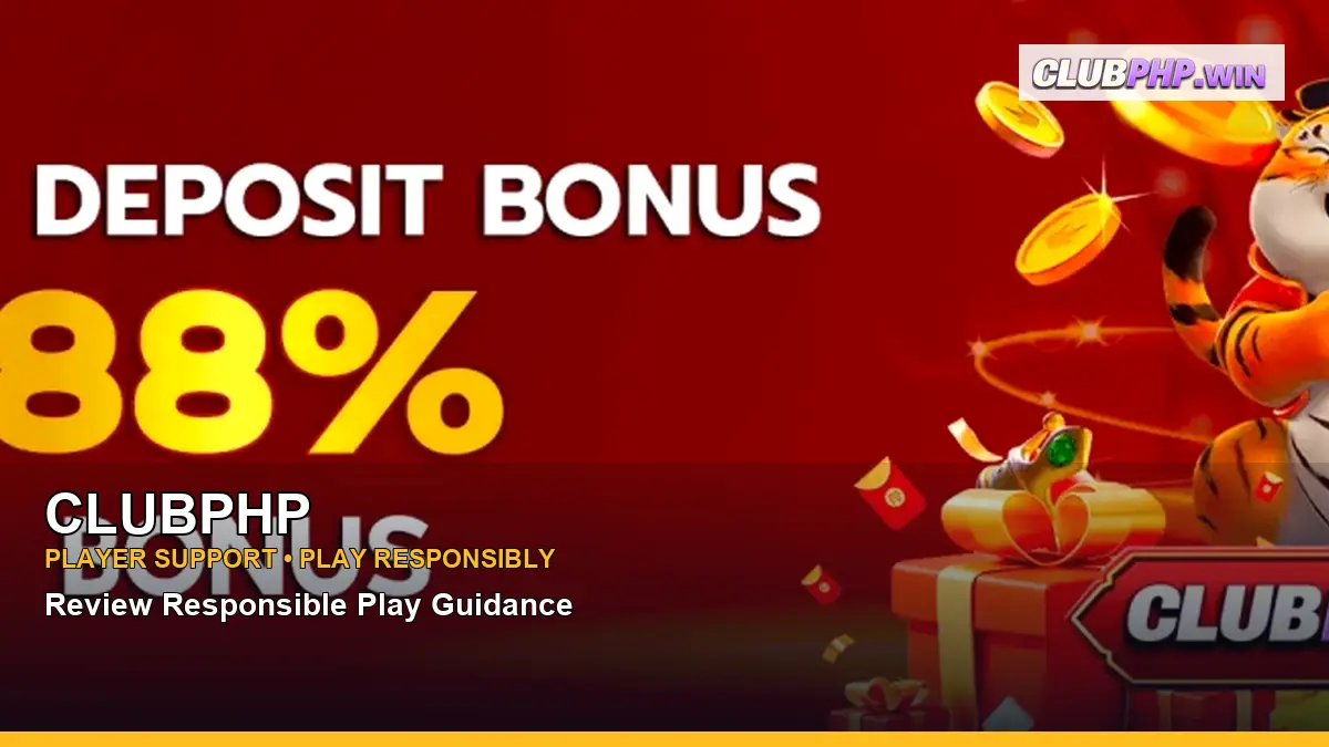 CLUBPHP player support and responsible gaming guide for Philippine players